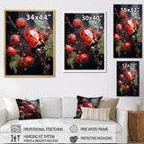 Ethereal Lady Bug Encounter - Ladybug Bedroom Wall Art