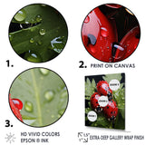 Tiny Ladybug Garden Guardians - Ladybug Canvas Wall Art