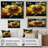 Sunshine Ladybug Travel Splendor - Ladybug Home Decor Art