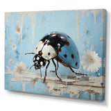 Garden Serenity Ladybug - Ladybug Canvas Wall Art