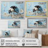 Garden Serenity Ladybug - Ladybug Canvas Wall Art