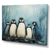 Minimalism Penguins Parade - Penguin Wall Decor