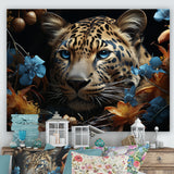 Leopard Elusive Hunter Portrait - Leopard Home Decor Art