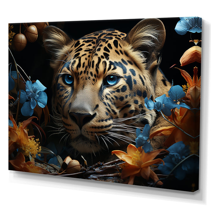 Leopard Elusive Hunter Portrait - Leopard Home Decor Art