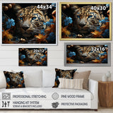 Leopard Elusive Hunter Portrait - Leopard Home Decor Art