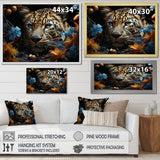 Leopard Elusive Hunter Portrait - Leopard Home Decor Art
