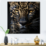 Leopards Graceful Contours - Leopard Canvas Wall Art