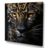 Leopards Graceful Contours - Leopard Canvas Wall Art