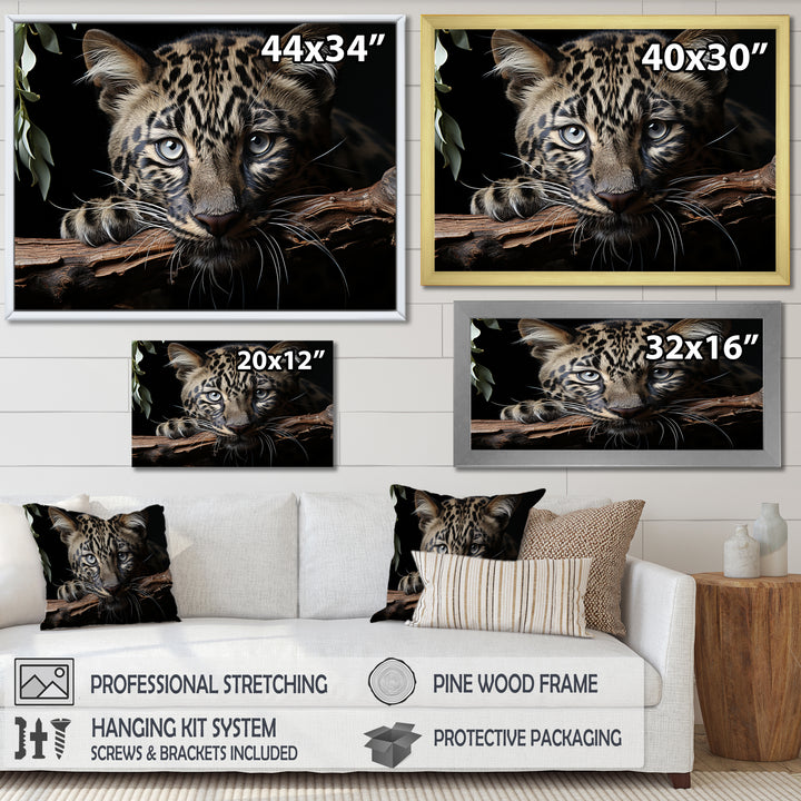 Leopards Graceful Elegance - Leopard Wall Decor