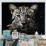 Majestic Leopard Night Watcher - Leopard Wall Decor