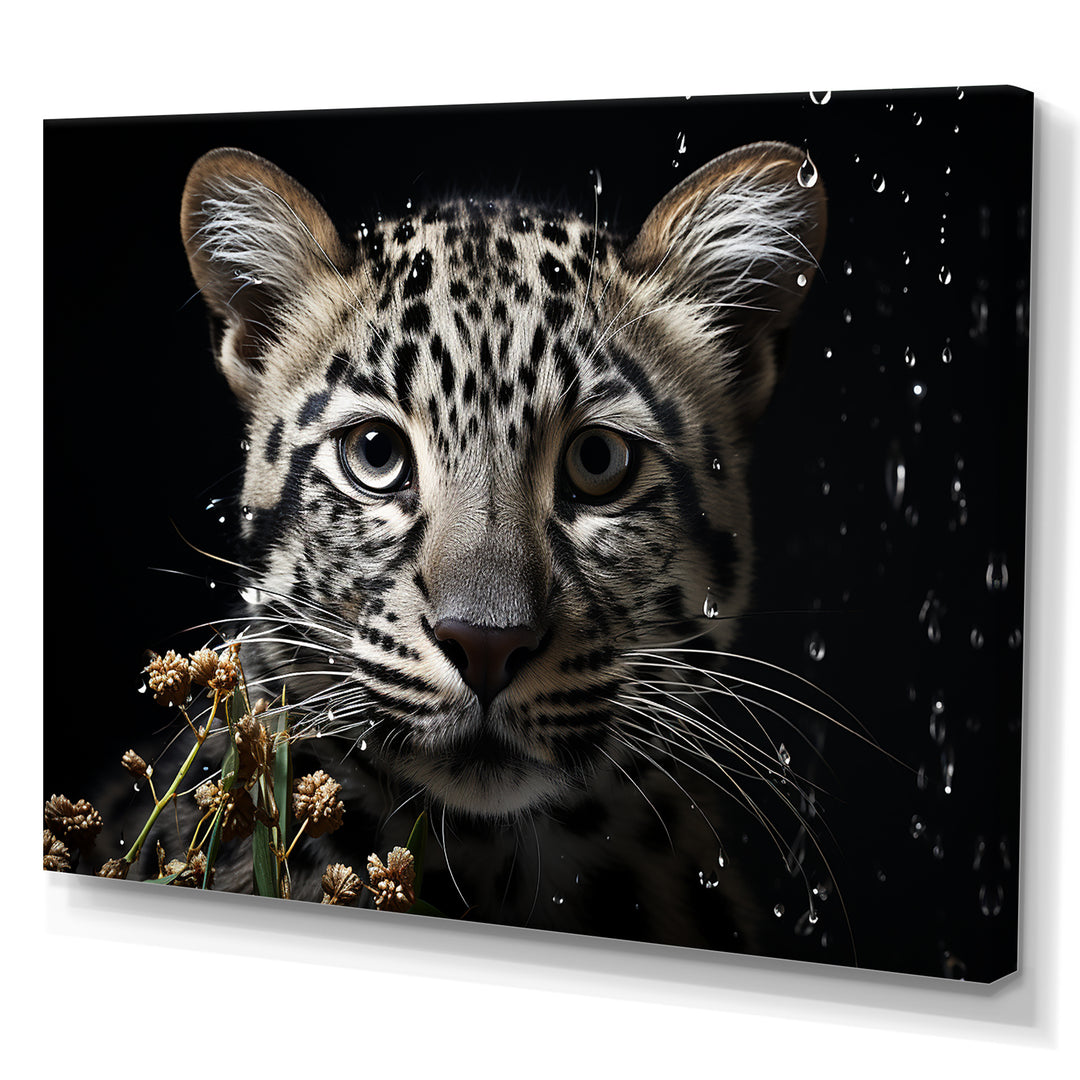 Majestic Leopard Night Watcher - Leopard Wall Decor