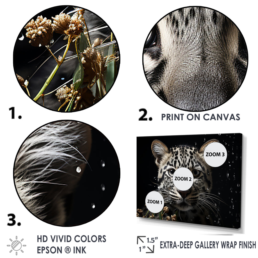 Majestic Leopard Night Watcher - Leopard Wall Decor