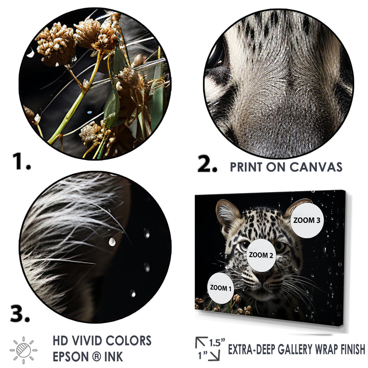 Majestic Leopard Night Watcher - Leopard Wall Decor