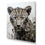Monochrome Intrigue Leopard Royalty - Leopard Wall Art Prints