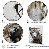 Monochrome Intrigue Leopard Royalty - Leopard Wall Art Prints
