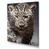 Leopard Mysterious Hunter - Leopard Living Room Wall Art