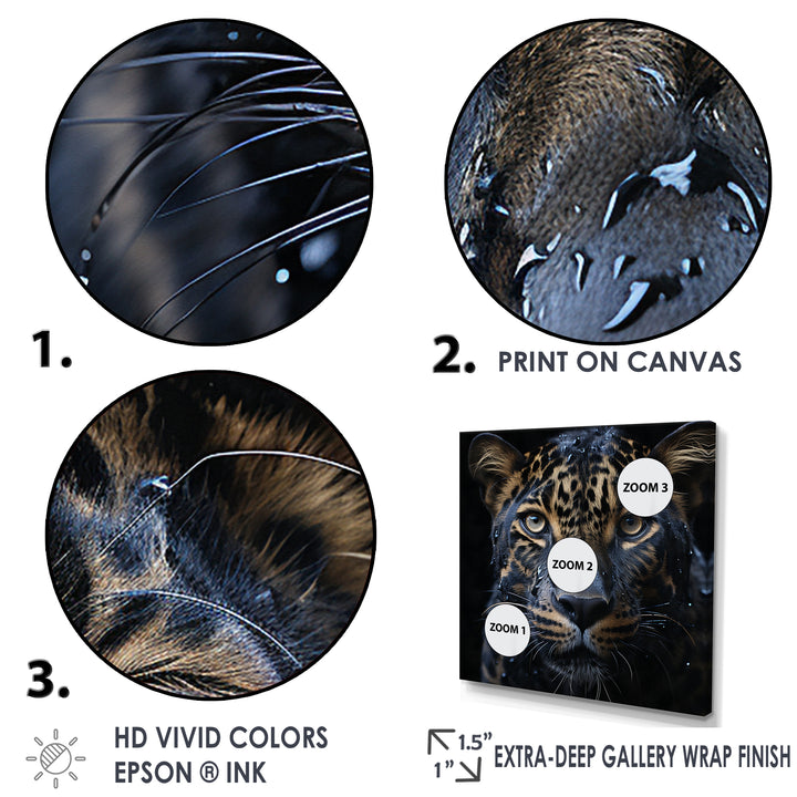 Leopard Nighttime Ruler - Leopard Wall Decor