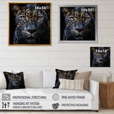 Leopard Nighttime Ruler - Leopard Wall Decor