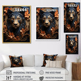 Obsidian Stealth Leopard - Leopard Wall Art Prints