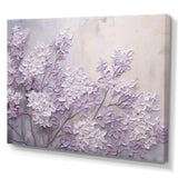 Blooming Lilac Melody I - Floral Canvas Wall Art