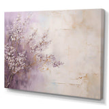 Blooming Lilac Melody II - Floral Canvas Wall Art