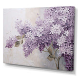 Beautiful Lilac Dreamscape - Floral Canvas Wall Art