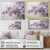 Beautiful Lilac Dreamscape - Floral Canvas Wall Art