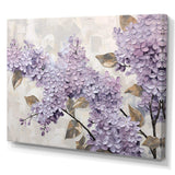 Beautiful Lilac Dreamscape I - Floral Canvas Wall Art