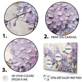 Beautiful Lilac Dreamscape I - Floral Canvas Wall Art