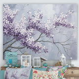 Beautiful Lilac Dreamscape IV - Floral Canvas Wall Art