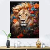Eternal Majesty Lion Timeless Gaze - Lion Wall Decor