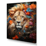 Eternal Majesty Lion Timeless Gaze - Lion Wall Decor