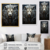 Lions Nocturnal Watch - Lion Wall Decor