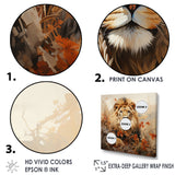 Lion Savannah Dreams - Lion Canvas Wall Art