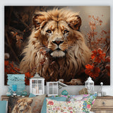 Lion Wilderness Symphony - Lion Wall Decor