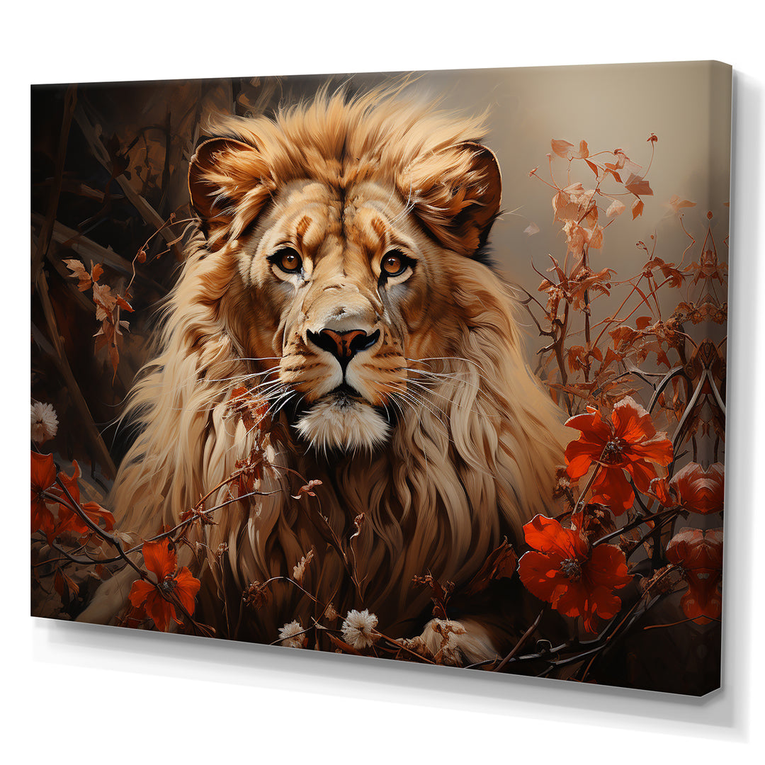 Lion Wilderness Symphony - Lion Wall Decor