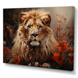 Lion Wilderness Symphony - Lion Wall Decor