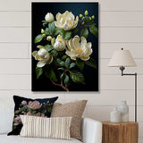 Beige Art Of Magnolias - Floral Canvas Wall Art