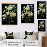 Beige Art Of Magnolias - Floral Canvas Wall Art