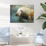 Grey Humble Manatee - Manatee Home Decor Art