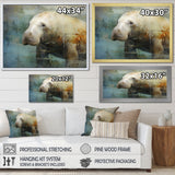 Grey Humble Manatee - Manatee Home Decor Art