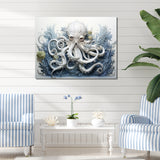 Marine Life Octopus Magic Animals - Marine Animals Canvas Wall Art