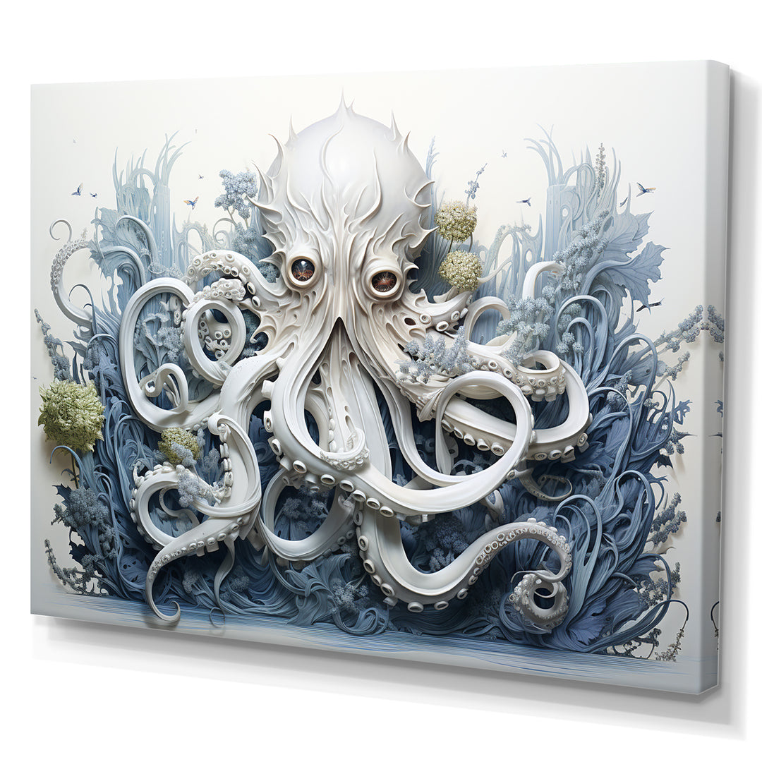 Marine Life Octopus Magic Animals - Marine Animals Canvas Wall Art