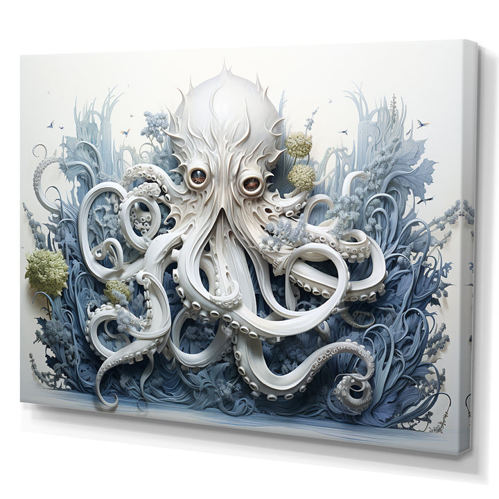 Marine Life Octopus Magic Animals - Marine Animals Canvas Wall Art