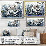 Marine Life Octopus Magic Animals - Marine Animals Canvas Wall Art