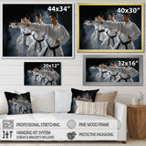 Martial Arts Fight Training Studio I - Martial Arts Canvas Wall Art