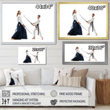 Martial Arts Teen Boy Fight Training Studio I - Martial Arts Canvas Wall Art