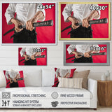 Man Training Aikido Martial Arts Studio - Martial Arts Canvas Wall Art