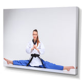 Karate Black Belt - Martial Arts Canvas Wall Art