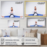 Karate Black Belt - Martial Arts Canvas Wall Art